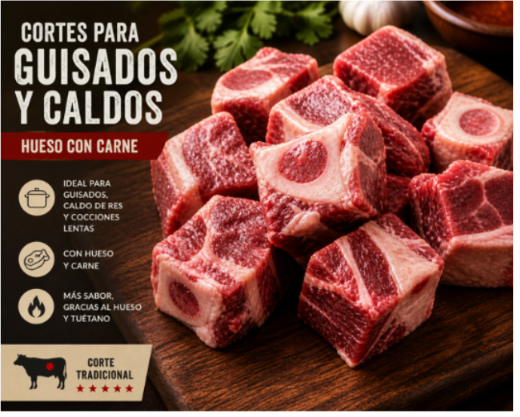 Cortes para Guisados y Caldos